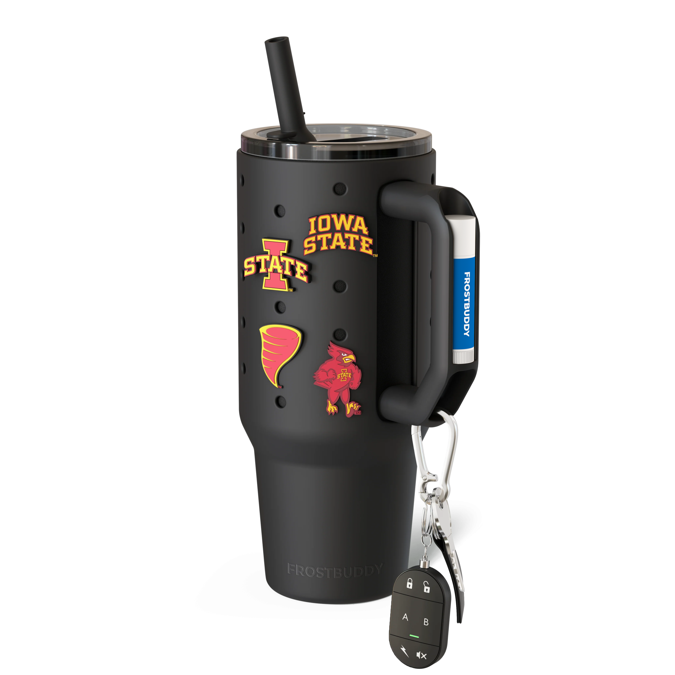 Thicc Buddy 40oz | Iowa State Cyclones | Skin + Budz Bundle