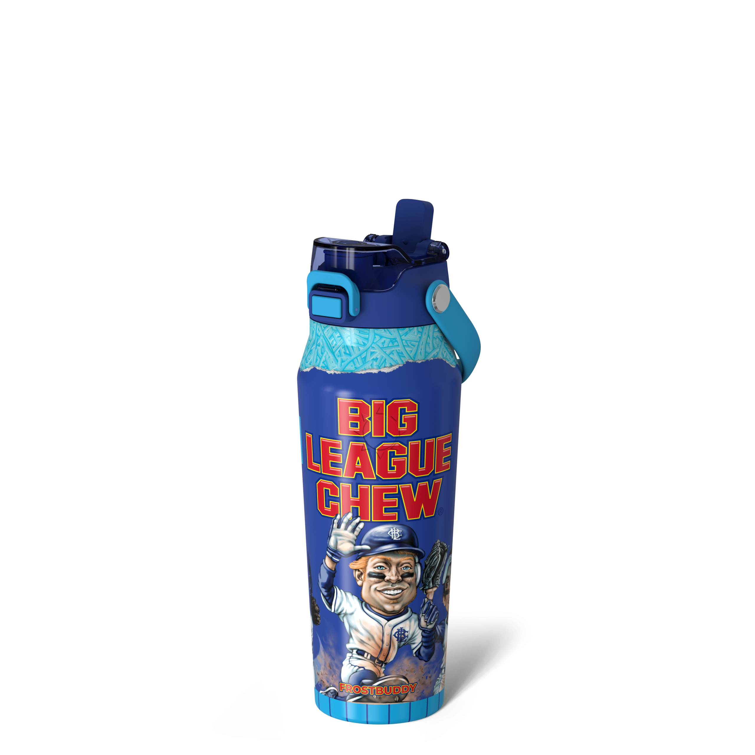 Bottle Buddy 24oz | Blue Raspberry Big League Chew
