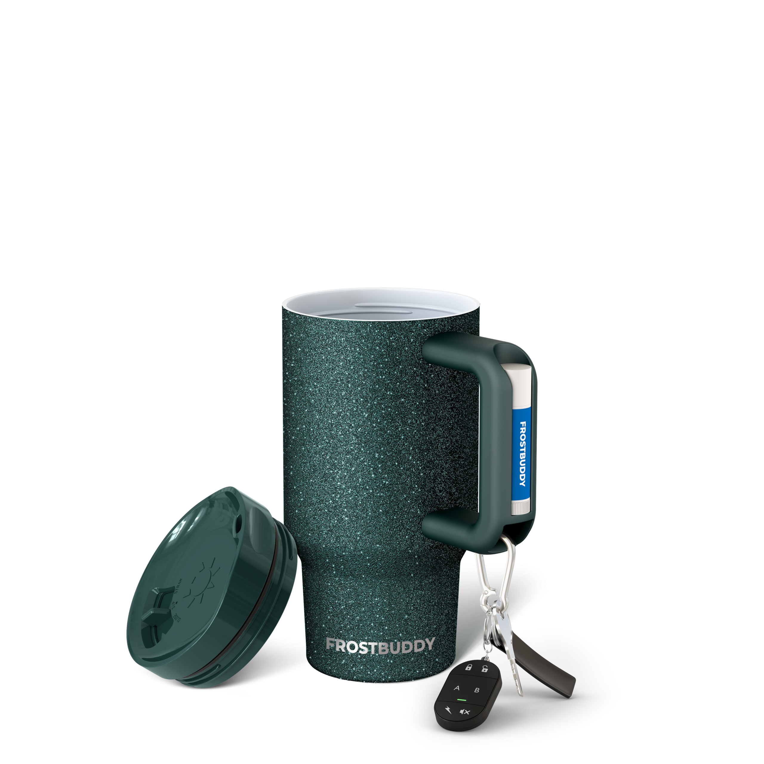 Mug Buddy 16oz | Forest Green Glitz - Image 2